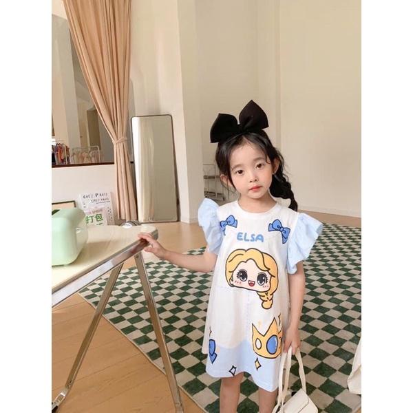 VÁY BẠCH TUYẾT 2 MÀU SIÊU XINH CHO BÉ 8-18KG