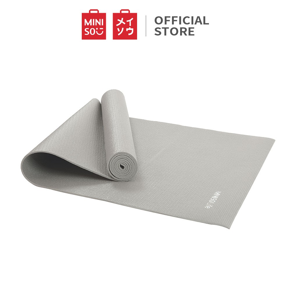 Miniso Thảm Tập Yoga Bằng Cao Su Mềm Dày 3mm Chống Trượt Chất Lượng Cao