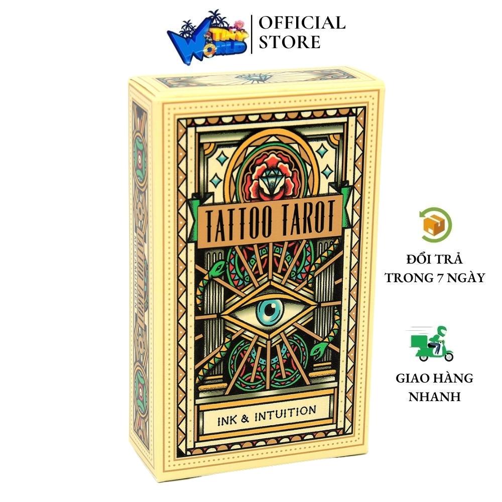 [Size Gốc] Bộ Tarot Tattoo Tarot Ink &amp; Intuition K1