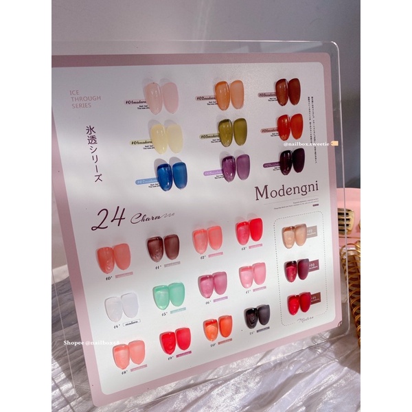 NAILBOX - Móng úp tiện lợi - Sơn trơn Gel Jikai. verygoodnail, mắt mèo, flash