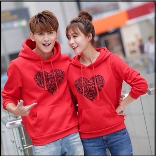ÁO HOODIE ĐÔI THU ĐÔNG VALENTINE
