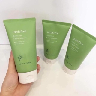 Sữa rữa mặt innifee trà xanh dành cho da dầu và có mụn