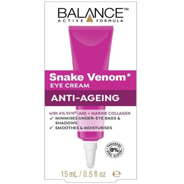 Kem Dưỡng Mắt Balance Active Formula Snake Venom Eye Cream – 15ml