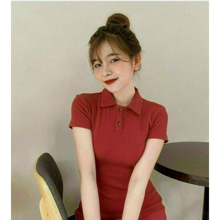 ĐẦM BODY ĐỎ POLO