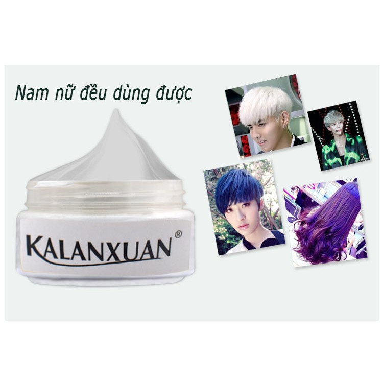 Sáp vuốt đổi màu tạm thời siêu hot 2020 gel vuốt tóc đổi màu tạm thời KALANXUAN | BigBuy360 - bigbuy360.vn
