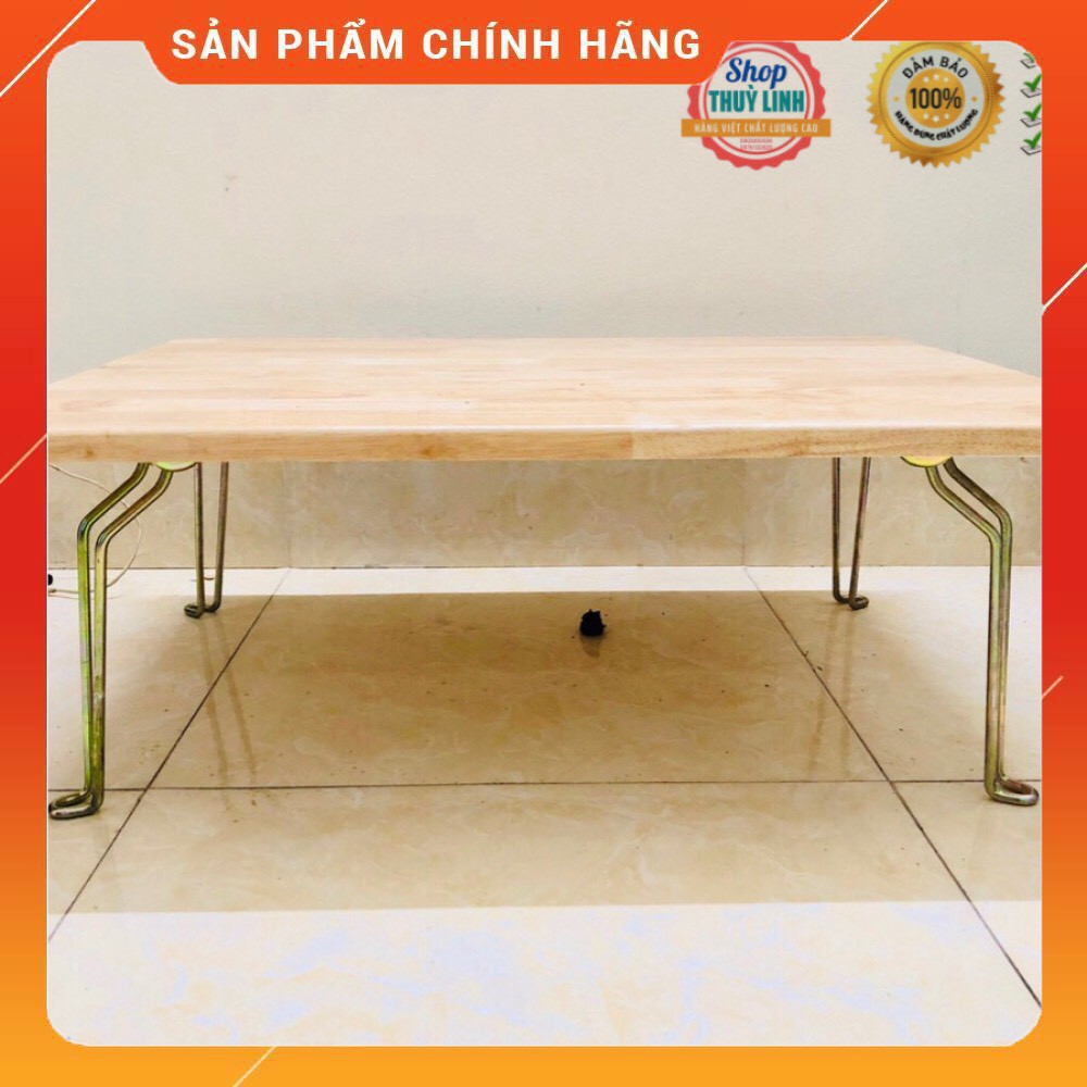 [Mã LIFEBKA5 giảm 10% tối đa 1 Triệu đơn 500k] ⚡️BÀN GỖ CAO SU 60x80 SIÊU RỘNG , CHÂN ĐẠI PHI 7