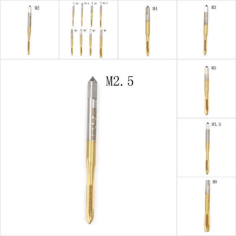 Mũi Khoan Xoắn Thẳng HSS M2 / M2.5 / M3 / M3.5 / M4 / M5 / M6 / M8