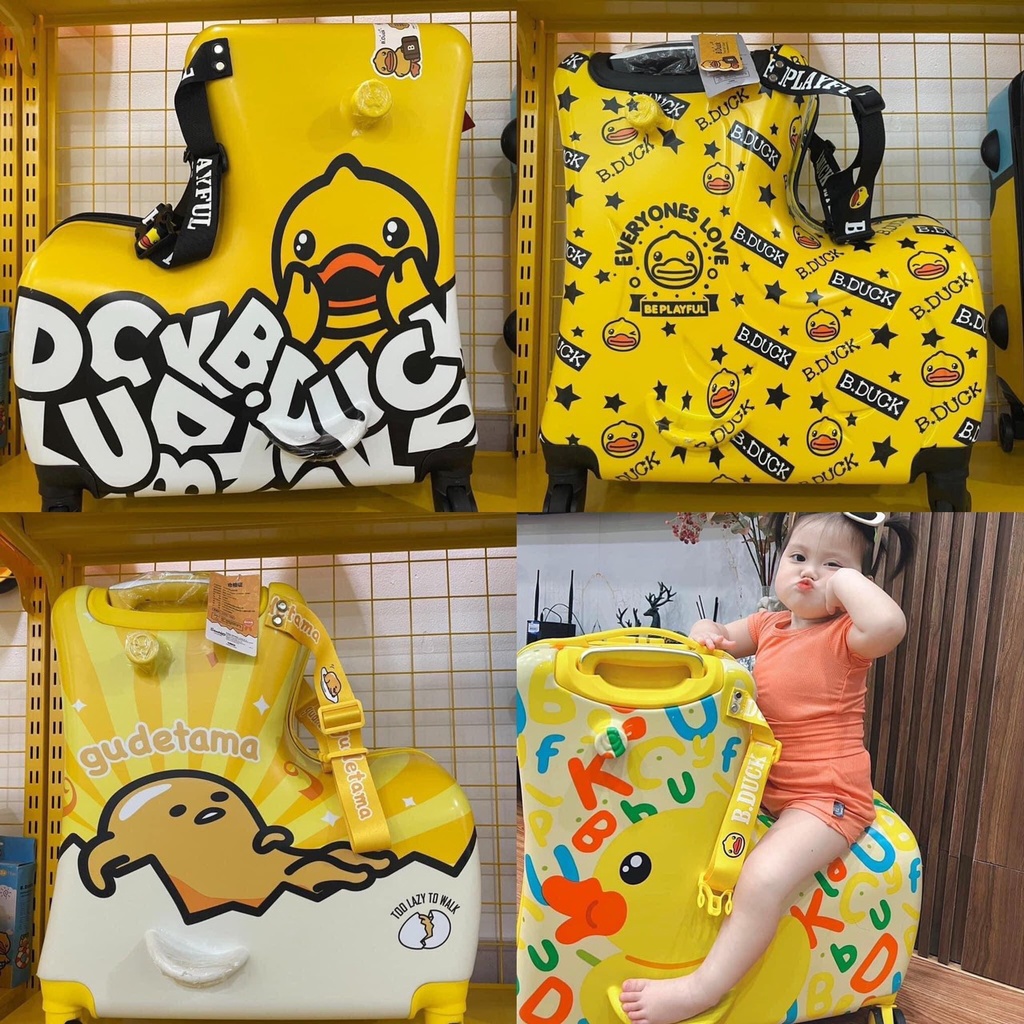 Vali Bduck chính hãng sẵn size 20-24