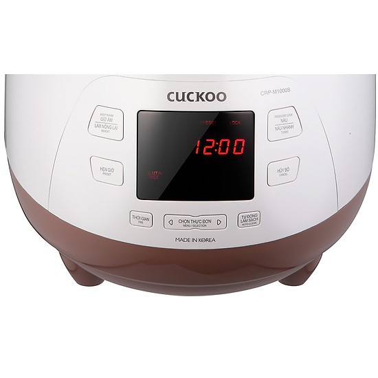 Nồi cơm áp suất điện tử Cuckoo CRP-M1000S chính hãng