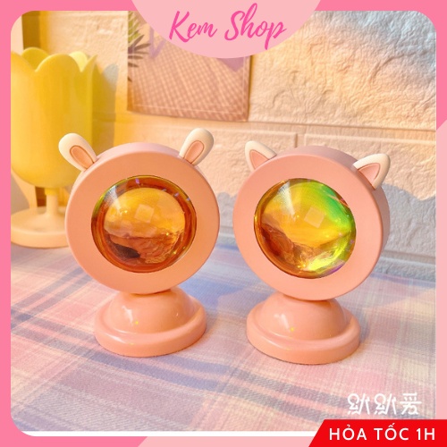 Đèn Hoàng Hôn Sunset Lamp 16 Triệu Màu Mini Hot Tiktok - K92