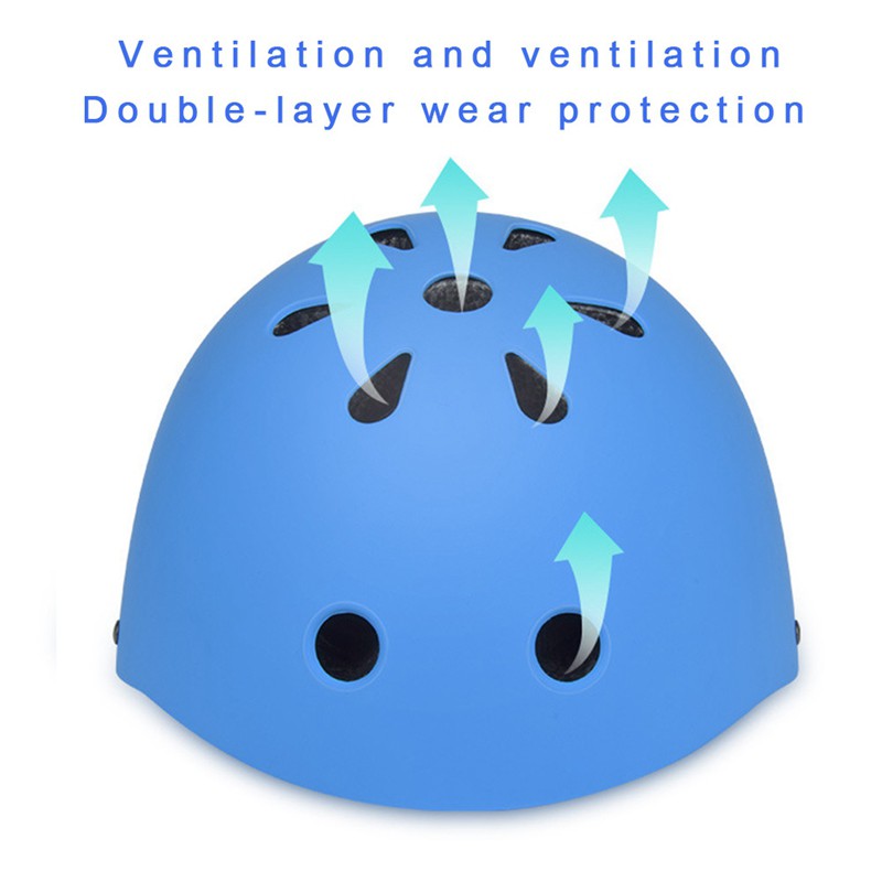 Nón bảo hiểm kết hợp đệm bảo Vệ 7 món An Toàn Cho Bé đi xe đạp từ 2 đến 8 tuổi -BabiboKids