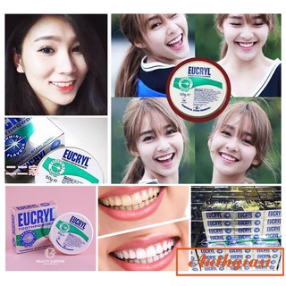 Bột trắng răng Eucryl Anh 50g