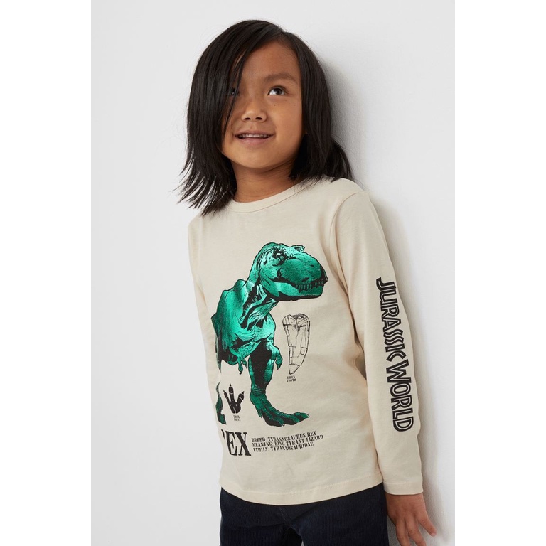 Set 2 áo HM có size đại cho bé trai