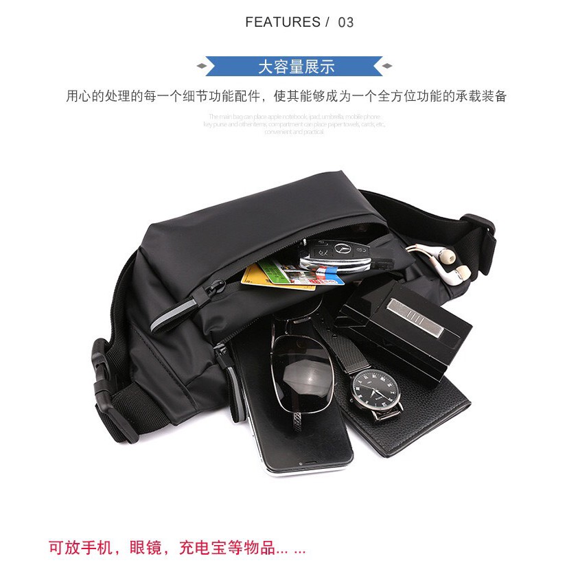 Túi bao tử đa năng tích hợp cổng tai nghe | BigBuy360 - bigbuy360.vn