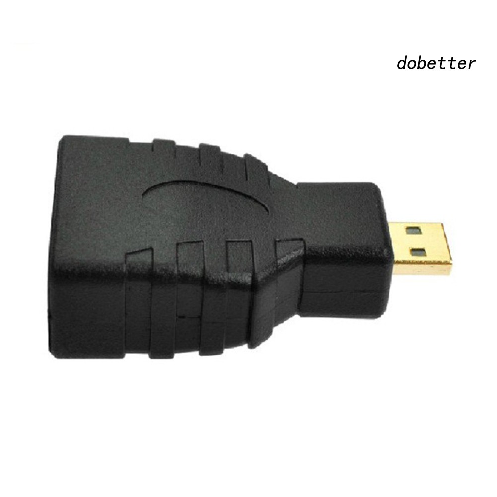 Đầu chuyển đổi mini từ micro HDMI sang HDMI dành cho TV máy tính bảng điện thoại