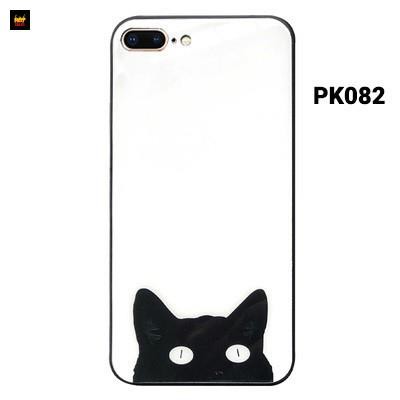 ỐP LƯNG kính  đôi mèo đen - IP 6/6S - 6 Plus/ 6S Plus - 7/ 8 - 7 Plus/ 8 Plus - X/ XS/ XS Max cute