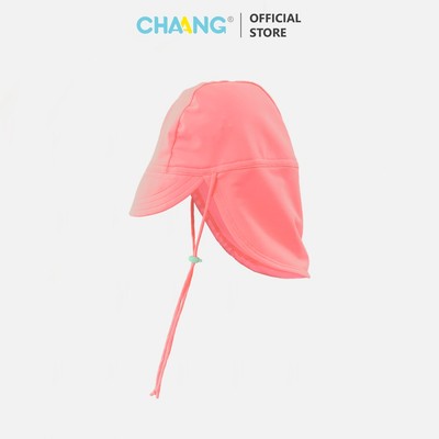 [CHAANG] Mũ bơi chống nắng chaang hồng cho bé yêu