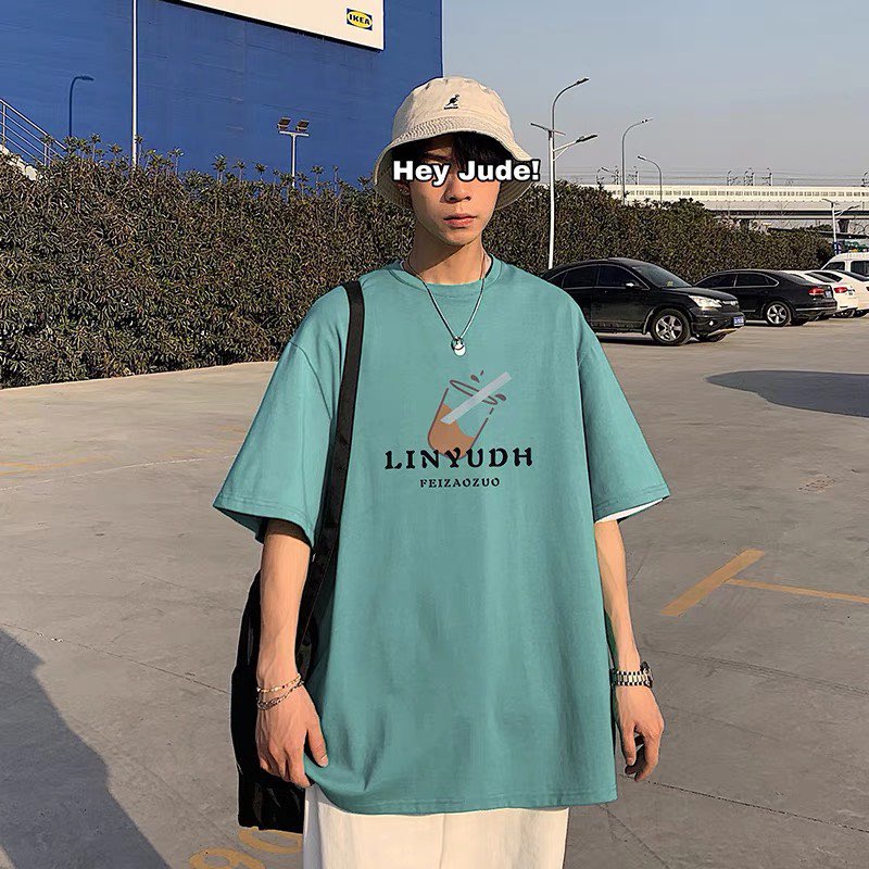 Áo thun tay lỡ form rộng unisex, Áo phông Nam Nữ chất cotton thoáng mát cho mùa hè | BigBuy360 - bigbuy360.vn