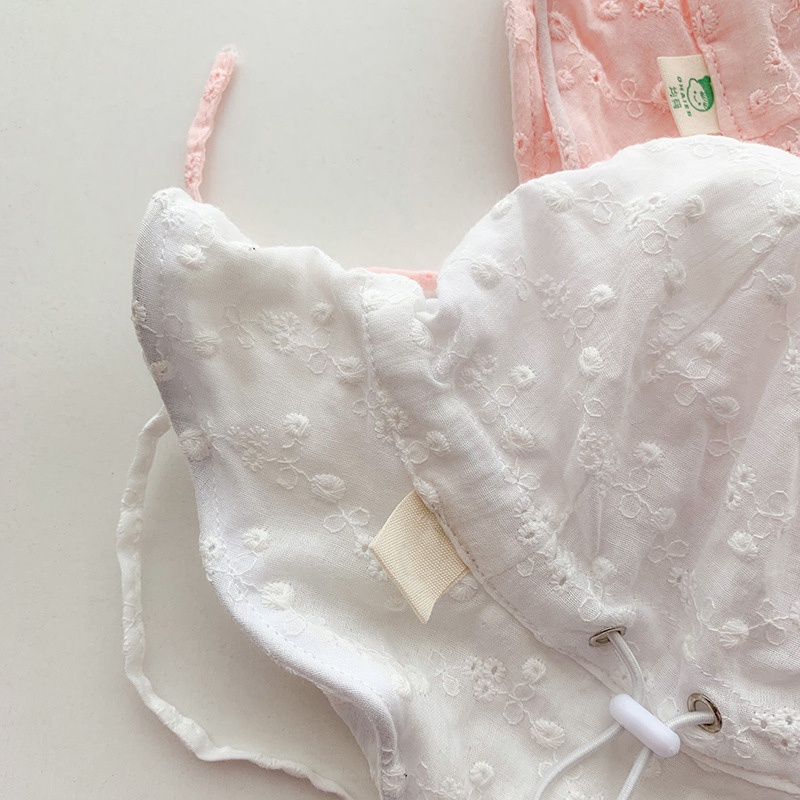 Nón Tai Bèo Công Chúa Bằng Vải Cotton Thời Trang Xuân Hè Cho Bé Gái