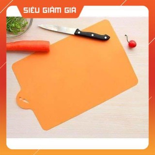 Thớt nhựa dẻo (màu cam)