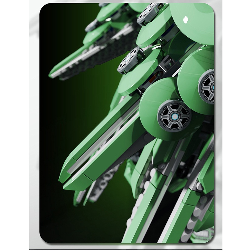 Đồ chơi Lắp ghép Mô hình NZ-666 Kshatriya Gundam robot DIY MOC 9027