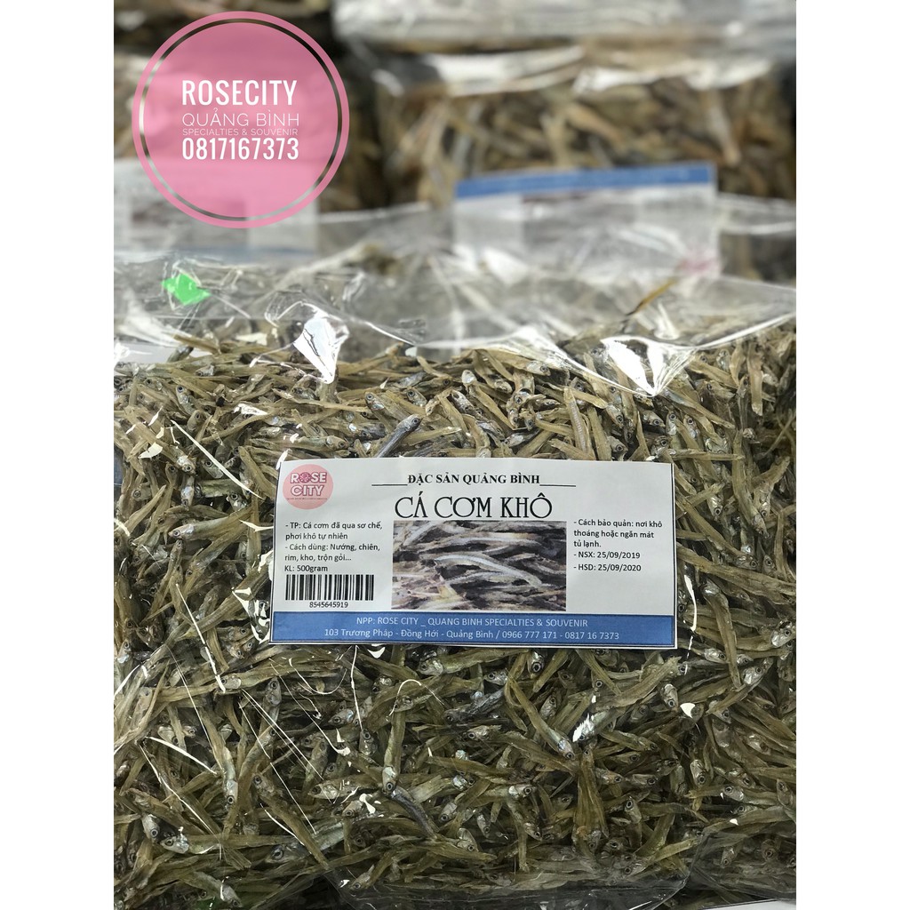 CÁ CƠM KHÔ NHỎ 400gram