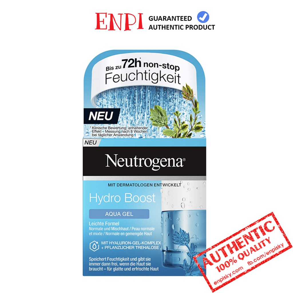 [Mã COS1904 giảm 8% đơn 300K] [BẢN PHÁP] Kem dưỡng ẩm Neutrogena Hydro Boost Aqua Gel | BigBuy360 - bigbuy360.vn