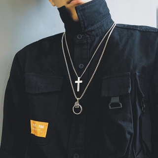 vòng cổ Mặt Hình Bàn Tay Xương Bàn Tay Phong Cách Hip Hop