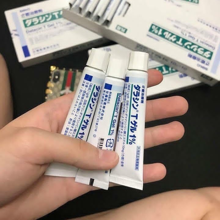 [Mã SRJULY1619 giảm 15K đơn 50K] [CAM KẾT 100% CHÍNH HÃNG] Kem Giảm Mụn Dalacin T Gel 1% Sato Nhật Bản | BigBuy360 - bigbuy360.vn
