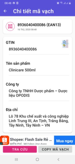 🤲🤲🤲 Sát khuẩn tay CLINCARE (500 ml ) | BigBuy360 - bigbuy360.vn