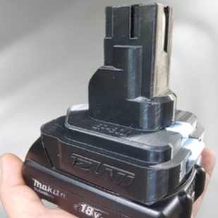 Đế chuyển pin MAKITA sang máy IZUMI