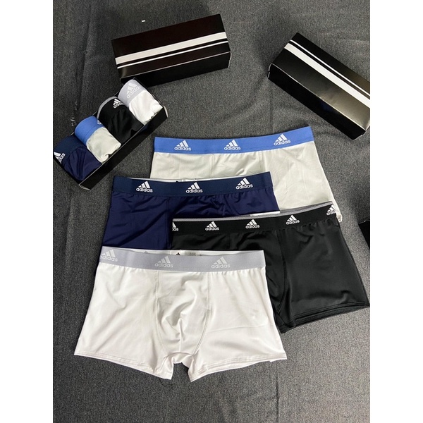 Quần Lót Nam Boxer Thun Lạnh Cao Cấp, Quần Sịp Nam Co Giãn Thoáng Mát Khử Khuẩn