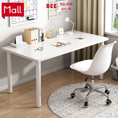 Bàn làm việc chân sắt ống sơn tĩnh điện có thể làm bàn học cho học sinh, sinh viên- GM62 / GM09