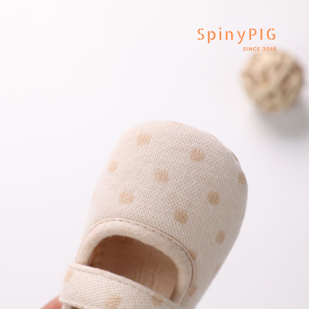 Giày tập đi cho bé 0-18 tháng tuổi 100% cotton hữu cơ tự nhiên không chất tẩy nhuộm chống trơn trượt hàng siêu xinh  ơi