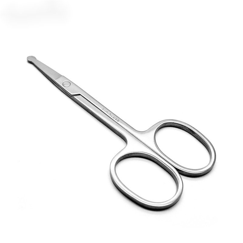 Kéo Tỉa Lông Mũi Đầu Tròn 2.0 Bằng Thép Không Gỉ Tiện Dụng