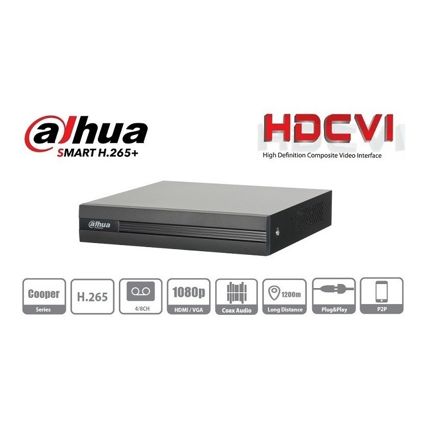 Đầu ghi 8 kênh HDCVI DAHUA DH-XVR1B08-I ( Bảo hành 24 tháng)