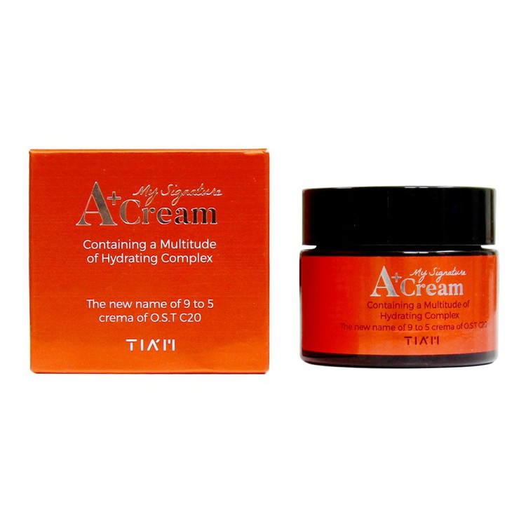 Kem Dưỡng Trắng Da TIAM A+ Cream 50ml (Kem C20 Mẫu Mới)