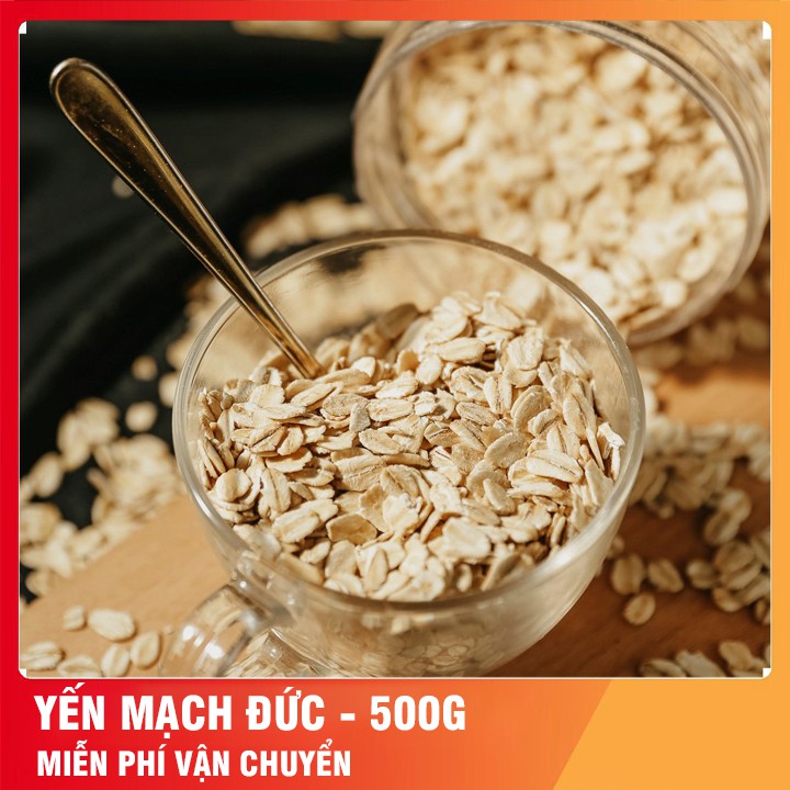 YẾN MẠCH GIẢM CÂN ĂN LIỀN HẠT CÁN VỠ GÓI 500G