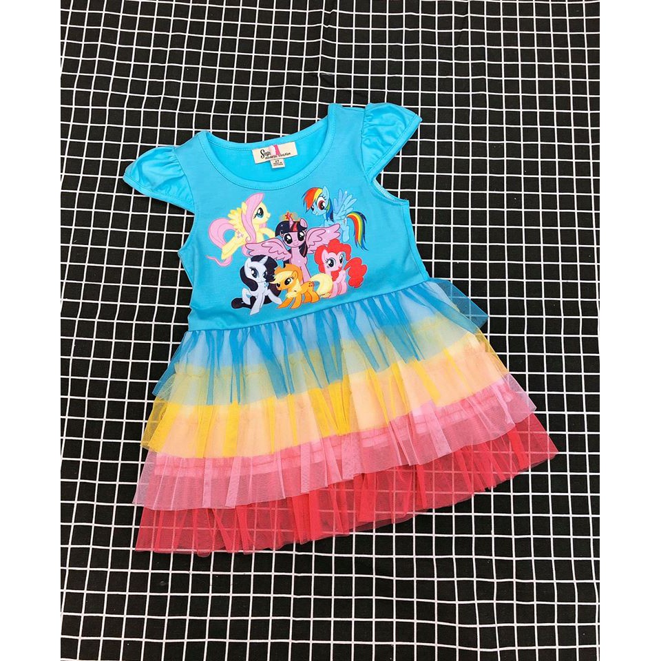 Đầm thun Pony cho bé