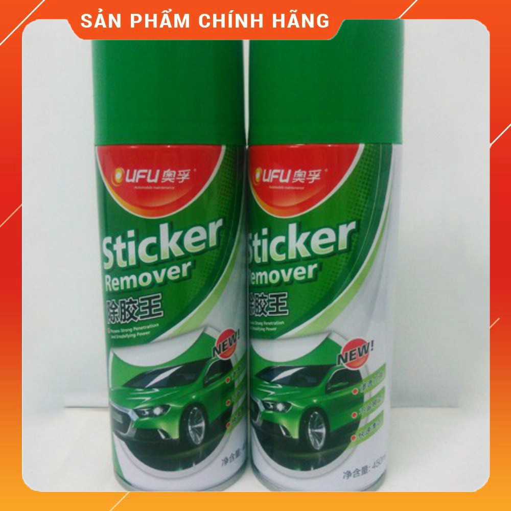 Chai Xịt Tẩy Sạch KeoFREESHIPChất Tẩy Sạch Keo - Nhựa Đường UFU - Sticker Remover [Hot]