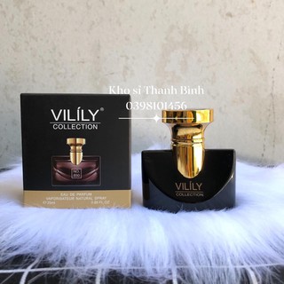(Chính hãng) Nước hoa Vilily No 850 Bvl nữ đen