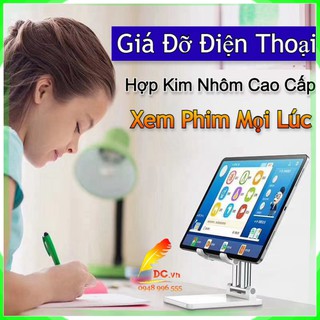 Giá Đỡ Điện Thoại Kệ Đỡ Ipad Smartphone Máy Tính Gấp Gọn Hợp Kim Nhôm Giúp Bạn Đọc Sách Xem Phim Chơi Game – giadung_ton