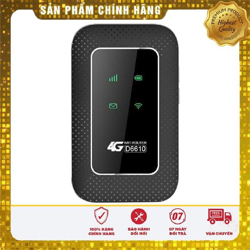 [SIÊU PHẨM VIETTEL] Củ phát Wifi di động Viettel D6610 có khả năng chia sẻ mạng không dây 4G cho 20 thiết bị cùng lúc