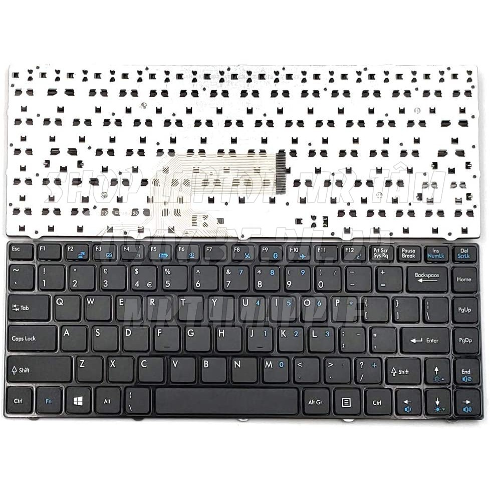 (KEYBOARD) BÀN PHÍM LAPTOP MSI CR420 dùng cho CR420 CR430 CR460 CX420 EX465 FX400 FX420 X350 X420 X460DX N4205 S30