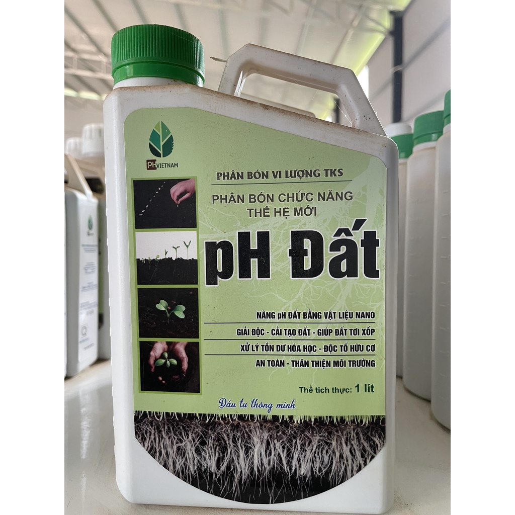 pH đất cải tạo, khử độc và cân bằng cho đât