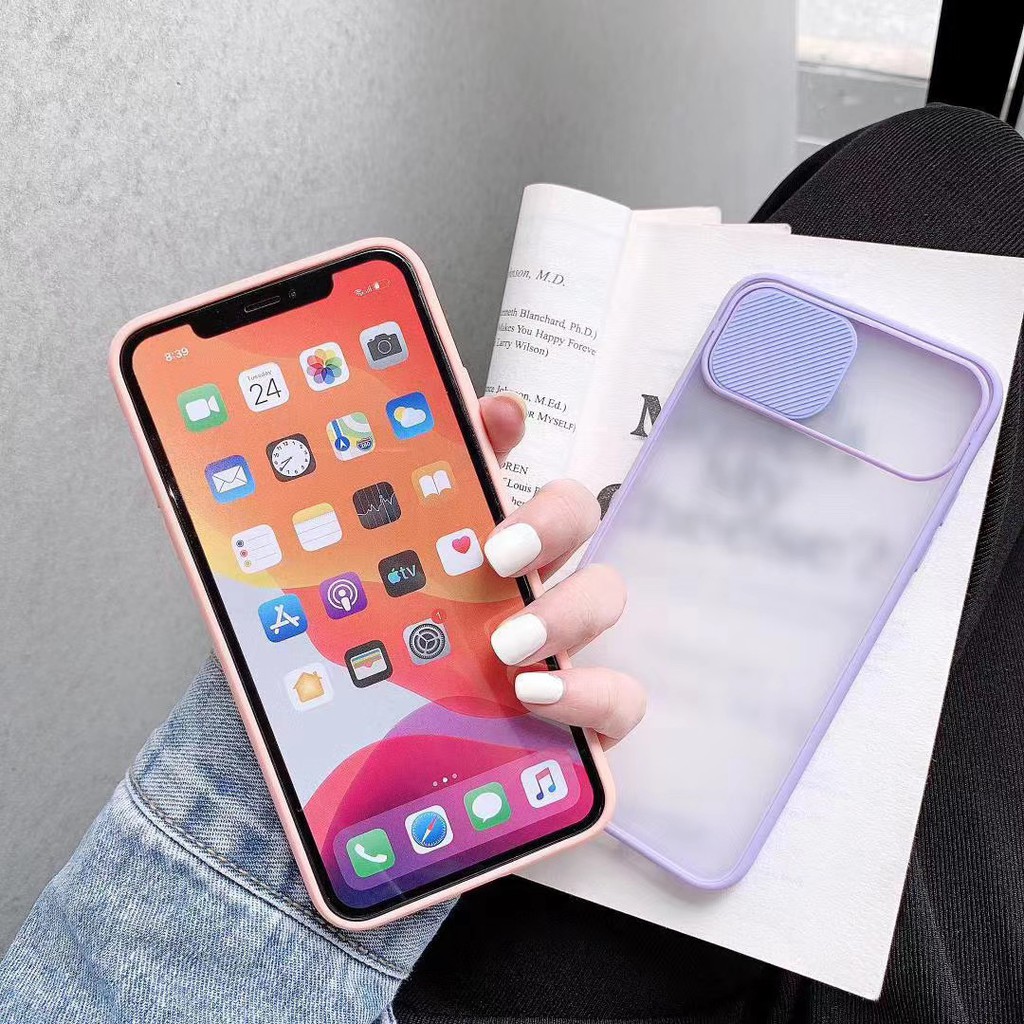 Camera Slidable Casing for iPhone 11 Pro Max Lens Protection 6 7 8 Plus Back Cover Phone Case | BigBuy360 - bigbuy360.vn