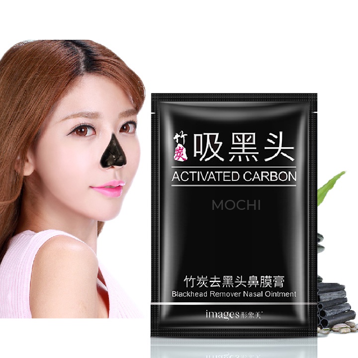 Gel Lột Mụn Đầu Đen l Mụn Cám Than Tre Hoạt Tính Mask Mặt Nạ Lột Mụn Activated Carbon Images Nội Địa Trung MOCHI SHOP