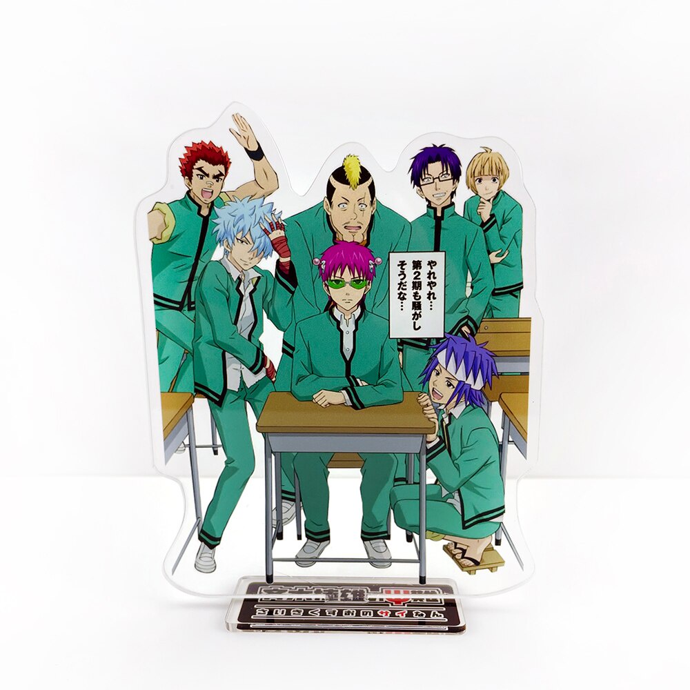 Mô hình đứng để bàn trang trí hình nhân vật anime Saiki Kusuo Nendou Kaidou Kuboyasu Teruhashi