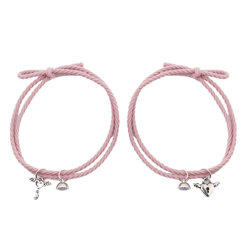 Set 2 Vòng Tay Chuỗi Hạt Đá Tự Nhiên Cho Cặp Đôi