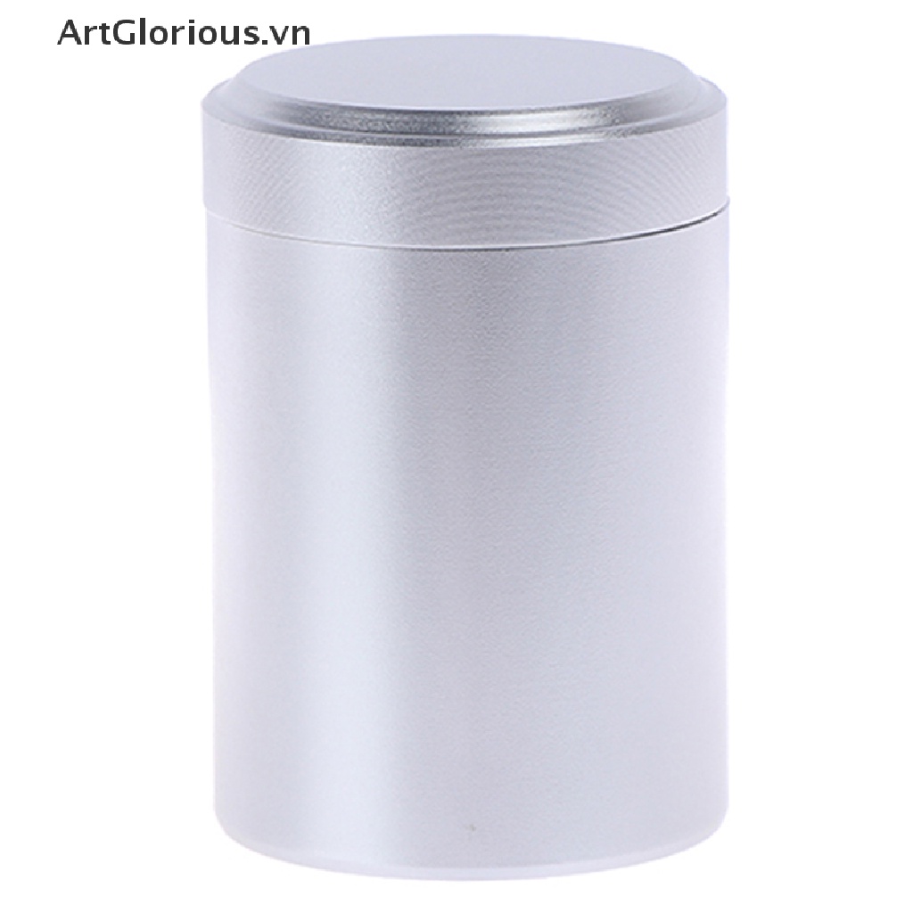 1 Hũ Đựng Trà Bằng Nhôm Bạc Chống Kín Khí